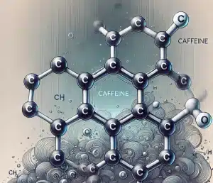 caffeine molecule